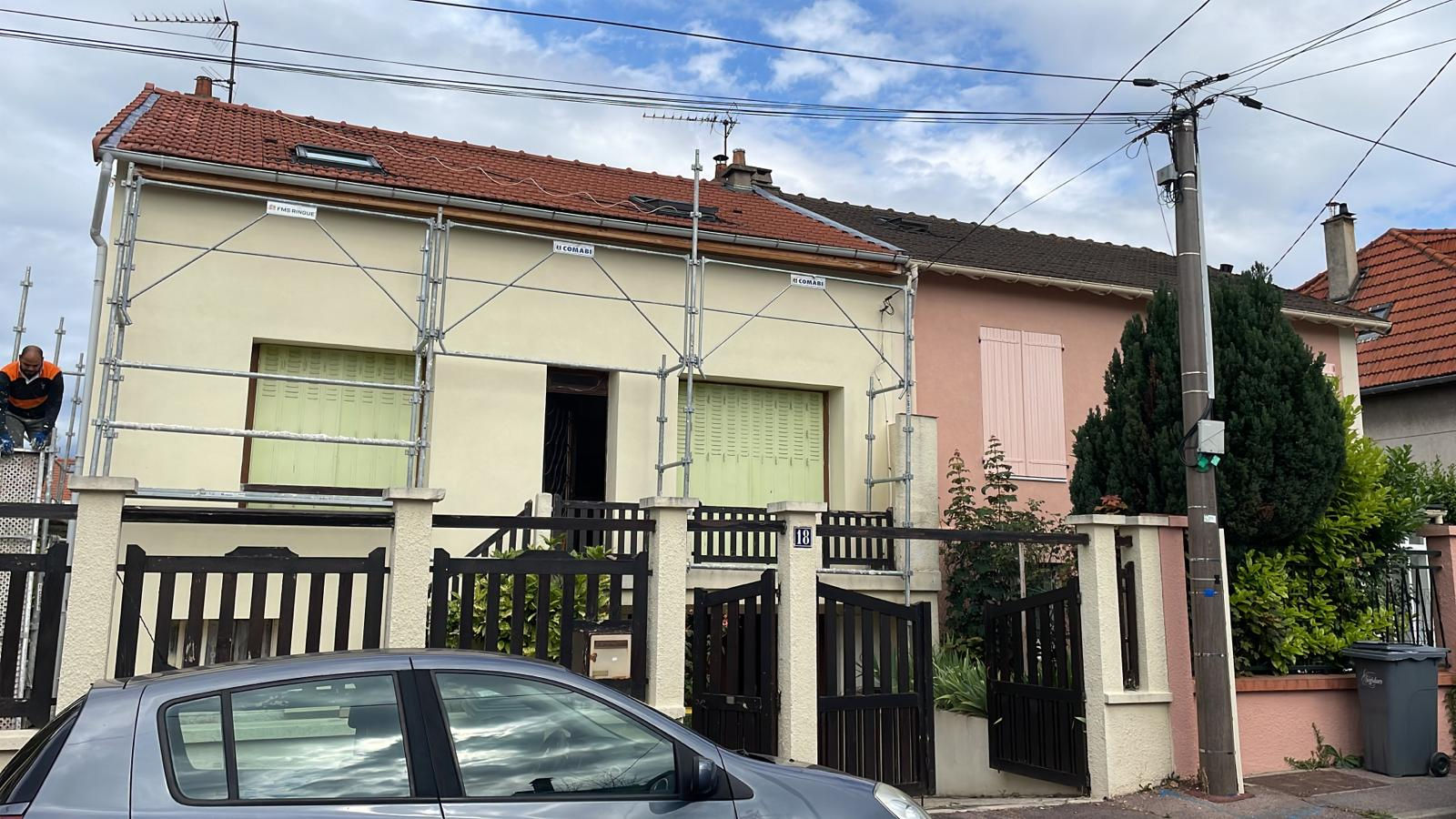 Garges-lès-Gonesse : façade terminée après travaux