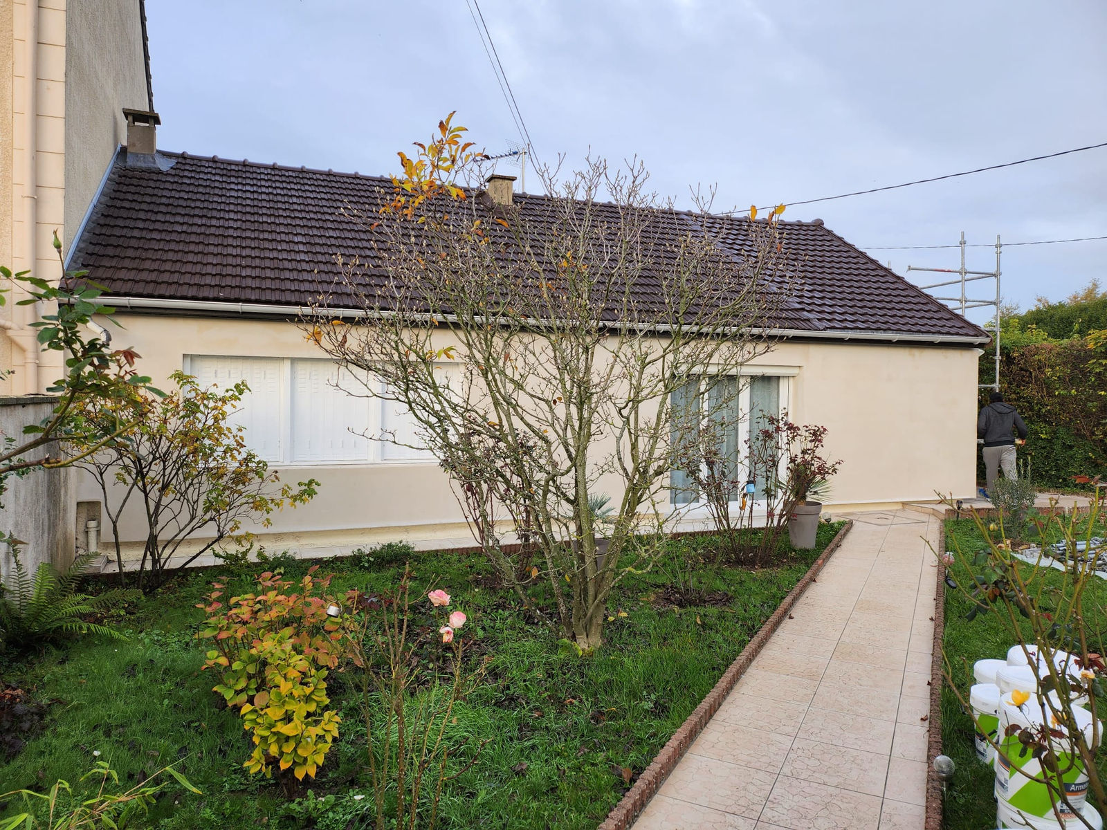 Garges-lès-Gonesse : maison de plain-pied avant travaux