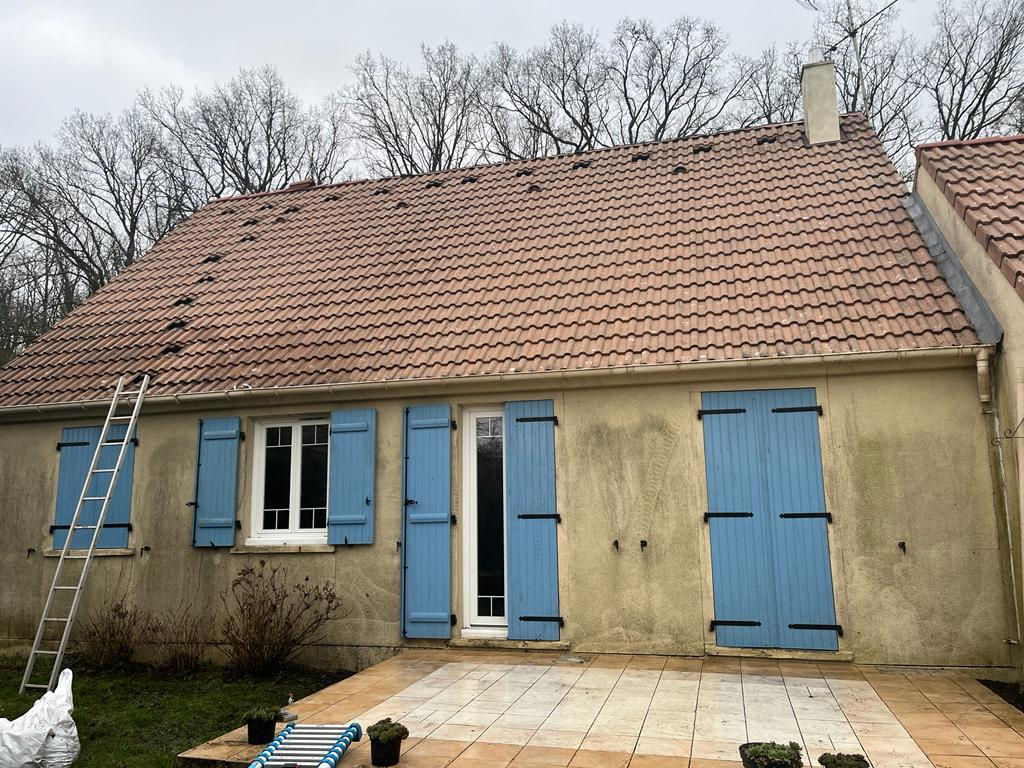 Vaux-le-Pénil : maison avant travaux